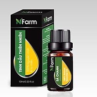 Tinh Dầu Sả Chanh N'Farm (10ml)/ Tinh Dầu Thiên Nhiên Nguyên Chất, Tinh Dầu Xông Phòng, Thích Hợp Dùng Với Đèn Xông Và Máy Khuếch Tán Tinh Dầu.