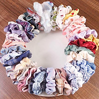 Cột Tóc Vải Scrunchies - Dây buộc tóc (RAMDOM)