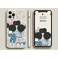 Ốp Lưng Dẻo Hình Micke.y & Dona.l Ngộ Nghĩnh Chống Trầy Xước dành cho Iphone