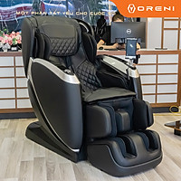 Ghế Massage Toàn Thân Oreni OR-390 cao cấp chính hãng -Con Lăn 4D - Zero Gravity