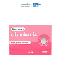 Giấy thấm dầu Pharmacity Oil Control Paper (Gói 100 tờ)