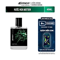 Nước hoa EDT X-Men for Boss Motion 49ml - Mùi hương năng động phóng khoáng