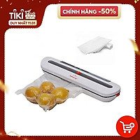 Máy Hút Chân Không Mini Đa Chức Năng (Hút Chân Không Và Đóng Gói, Hàn Miệng Túi) Dùng Trong Gia Đình XinBaoLong - Kèm 10 Túi Đóng Gói (5 Túi Nhỏ & 5 Túi Lớn) - Hàng nhập khẩu