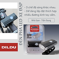 Đèn Xe Đạp Thể Thao | Đèn Pha Xe Đạp | Đèn Led Xe Đạp San01 Siêu Sáng Gắn Ghi Đông Siêu Sáng Có Sạc Điện
