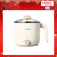 Nồi Lẩu Điện Mini KONKA KZG-15YX301 Ca Nấu Mì 2 Mức Công Suất, Thiết Kế Đẹp Mắt -HÀNG CHÍNH HÃNG