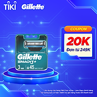 Lưỡi Dao Cạo GILLETTE Mach3 x3 Lưỡi