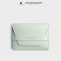 Ví nữ đựng thẻ card YUUMY Seasand YV54 - Màu xanh ngọc