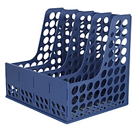 (Deli) 9838 Sturdy Durable File Box / File Basket Gray