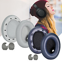 【COD】 2pcs Headset Ear Cover Cushion Earmuffs Earpads With Buckles And Pads Compatible For Sony Wh-1000xm4 Earmuffs