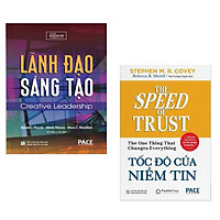 Combo Tuyệt Chiêu Quản Trị, Lãnh Đạo: Lãnh Đạo Sáng Tạo + Tốc Độ Của Niềm Tin (Bộ 2 Cuốn Sách Xây Dựng Thương Hiệu Và Làm Việc Hữu Ích / Tặng Kèm Bookmark Green Life)