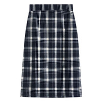 NEW Chân Váy Chữ A Lưng Cao Họa Tiết Caro Retro Thời Trang Xuân Thu 2020