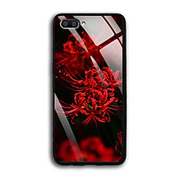 Ốp Lưng Kính Cường Lực Realme C1 - 03040 0599 HOABINGAN10 - In hình Hoa Bỉ Ngạn - Hàng Chính Hãng