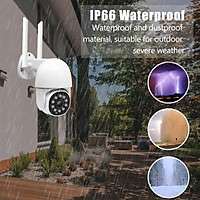 Outdoor 1080P PTZ WiFi Security Dome IP Camera Cloud Storage APP Control