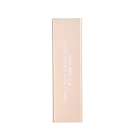 USB3.1 Type-C NGFF(M.2) SSD Enclosure 10Gbps Faster Data Transfer Portable External Solid State Drive (Gold)