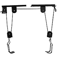 Thang máy xe đạp nhà để xe, nhà kho, hệ thống ròng rọc nâng xe đạp 60kg chịu lực trên đầu khung xe đạp, xe đạp trần hạng nặng