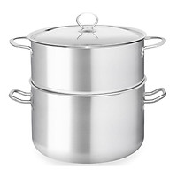Bộ Nồi Xửng Hấp Inox SATO ST01-30H Size 30cm - Chính Hãng