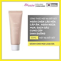 Mặt nạ đất sét làm sạch sâu, cân bằng da và thu nhỏ lỗ chân lông Huxley Clay Mask; Balance Blend minisize 30g