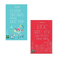 Combo Sách Học Siêu Tốc Nhờ Tư Duy Khác Biệt +Luyện Trí Nhớ Trong Học Tập