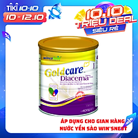 Sản phẩm dinh dưỡng GOLDCARE DIACERNA 400g: dinh dưỡng đặc biệt dành cho người đái tháo đường và tiền đái tháo đường giúp ổn định đường huyết.