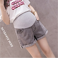 Quần bầu short jean cao cấp