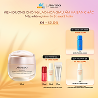Kem dưỡng da chống lão hóa giàu ẩm Shiseido Benefiance Wrinkle Smoothing Cream Enriched 50ml