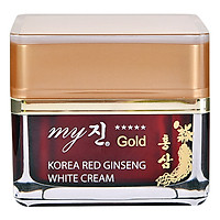 Kem Sâm Dưỡng Ẩm Và Trắng Da My Gold Korea Red Ginseng White Cream (50ml)