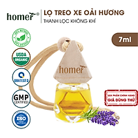 Tinh Dầu Thiên Nhiên Nhập Khẩu Oải Hương Homer - Tinh Dầu Lavender Nguyên Chất Giúp Giảm Stress, Khử Khuẩn và Xua Đuổi Côn Trùng, Sử Dụng Hiệu Quả với Máy Xông Tinh Dầu