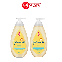Bộ 2 Chai Sữa Tắm Gội Toàn Thân Cho Bé Johnson's Baby Top To Toe 500mlx2