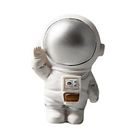 Astronaut Statues Sculpture Figurine Ornament Home Art Crafts Desktop Tabletop Decoration Home Office Decor