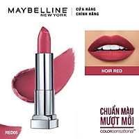 Son Lì Siêu Nhẹ Môi Maybelline New York Color Sensational Powder Matte 3.9g - Màu Đỏ 05 Noir Red