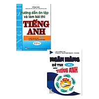 Combo Hướng Dẫn Ôn Tập Và Làm Bài Thi Tiếng Anh 12 + Ngân Hàng Đề thi Mới Môn Tiếng Anh Luyện Thi THPT (Bộ 2 Cuốn)