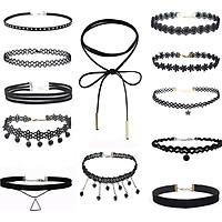 Set 12 vòng cổ choker nữ