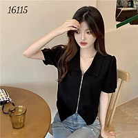 Áo thun polo BIG SIZE Tshirt k éo vạt nhọn 16115