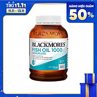 Dầu Cá Blackmores Fish Oil Odourless - 400 viên (Hàng Nhập Khẩu Từ Úc)