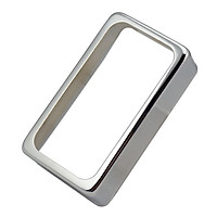 A Pair of Brass Humbucker Pickup Covers for Electric Guitar Parts Golden