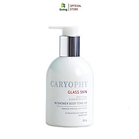Kem dưỡng ẩm trắng da body Caryophy Glass Skin 3 in 1 300g CARKDT300