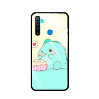Ốp Lưng Kính Cường Lực Cho Điện Thoại REALME 5/REALME 5i/REALME 5S/REALME C3/REALME 6i - 7872 Dinosaurs03 - Hàng Chính Hãng