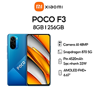 Điện Thoại Thông Minh Xiaomi Poco F3 8GB l 256GB - Hàng Chính Hãng