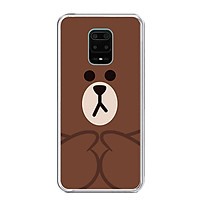 Ốp lưng điện thoại XIAOMI REDMI NOTE 9S /NOTE 9 PRO - Silicon dẻo - 0048 BROWN09 - Hàng Chính Hãng