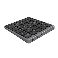 Bluetooth Bàn Phím Số Protable Hợp Kim Nhôm Không Dây Bao Da Bàn Phím Cho Ipad Android Windows Phone Mackbook Máy Tính Bảng