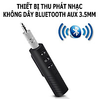 Thiết Bị Thu Phát Nhạc Không Dây Bluetooth AUX 3.5; Chuyển Đổi Loa Thường Thành Loa Không Dây- Hàng Nhập Khẩu