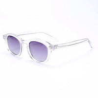 Johnny Depp LEMTOSH Kính Mát Nam Phân Cực Vintage Tròn Nhập Khẩu Acetate Kính Chống Nắng Nữ Đơn Thuốc Kính Mắt Oculos