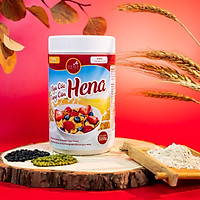 Ngũ Cốc Tăng Cân Hena 500g - Bột Ngũ Cốc Tăng Cân với thành phần 11 loại Hạt và Đậu - Bổ Sung Dinh Dưỡng - Hỗ Trợ Tăng Cân - Hàng Chính Hãng - Thương Hiệu Cao Cấp - 100% Từ Thiên Nhiên