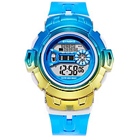 SYNOKE Digital Watch with 7-Color LED Backlight 30M Waterproof Students Sports Watches Time Week Date Display Stopwatch
