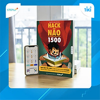 Hack Não 1500 - sách tự học từ vựng theo chủ đề, đi kèm App dạy phát âm của người bản xứ và 4 buổi học Livestream mỗi tuần - tự tin đọc hiểu và giao tiếp tiếng Anh, luyện siêu trí nhớ sau 50 ngày