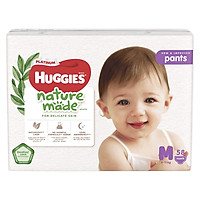 Tã Quần Siêu Cao Cấp Huggies Platinum Nature Made M58 (58 Miếng)