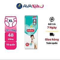 Tã quần Pampers Jumbo size XL 48 miếng (cho bé 12 - 17kg)
