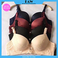 Áo Ngực Su Không Gọng phối ren siêu xinh thương hiệu BAW mã AN31