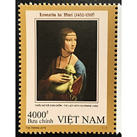 Tem Sưu Tầm Việt Nam 2019 Leonardo da Vinci (1452-1519) - 1 Stamps
