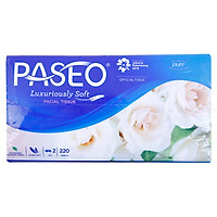 Khăn Giấy Thếp Paseo Hoa Lan (220 Tờ x 2 Lớp) - Màu Ngẫu Nhiên
